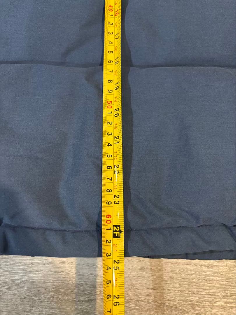 334 ノースフェイス茶タグ90s USA製 ダウンベスト 青