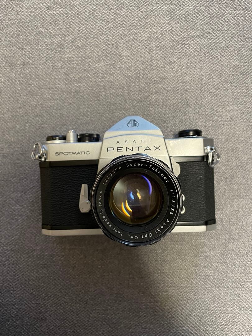 ジャンクカメラPENTAX SP Super Takumar 55mm F1.8
