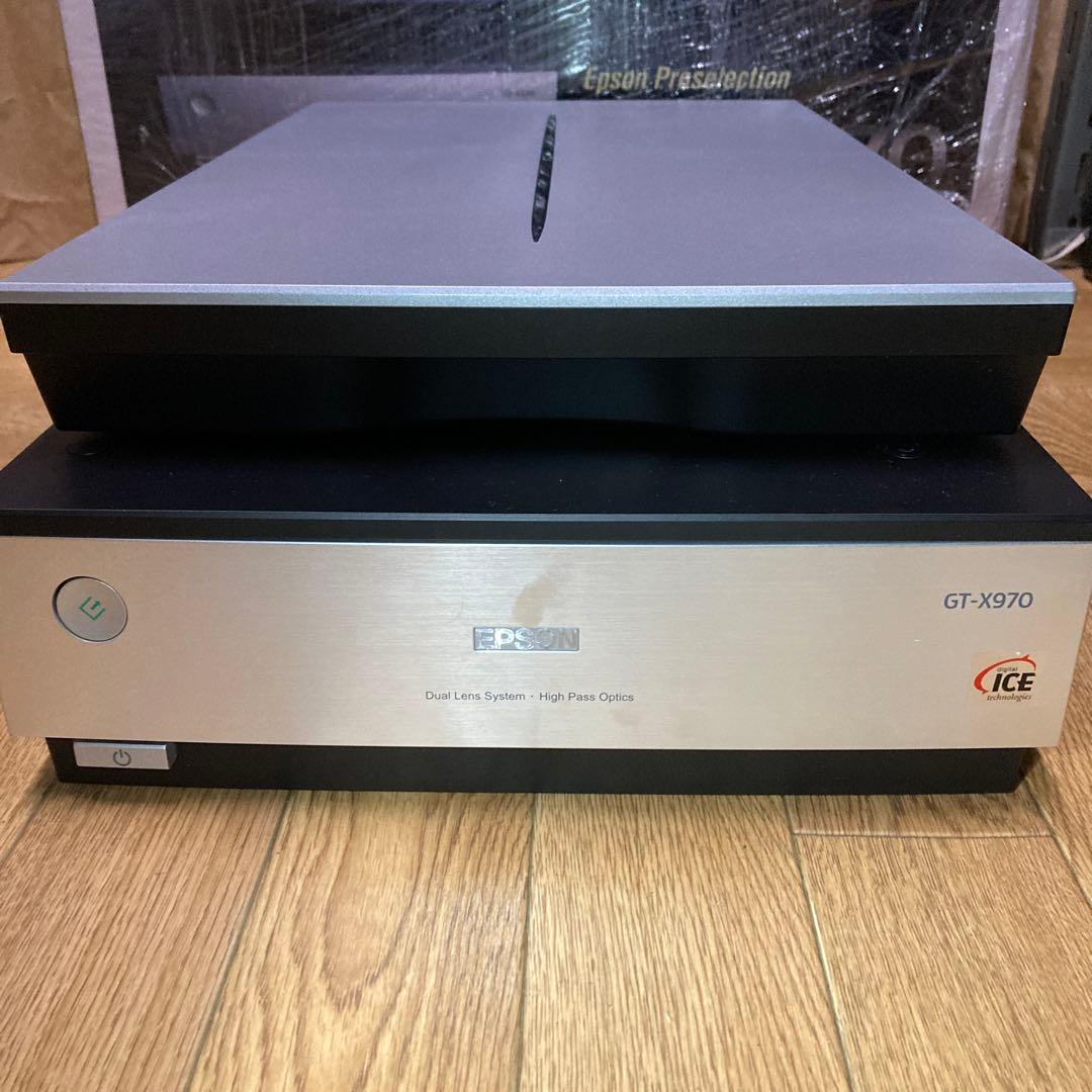 エプソン GT-X970 高性能スキャナー フィルムホルダー フォトショ付 良品