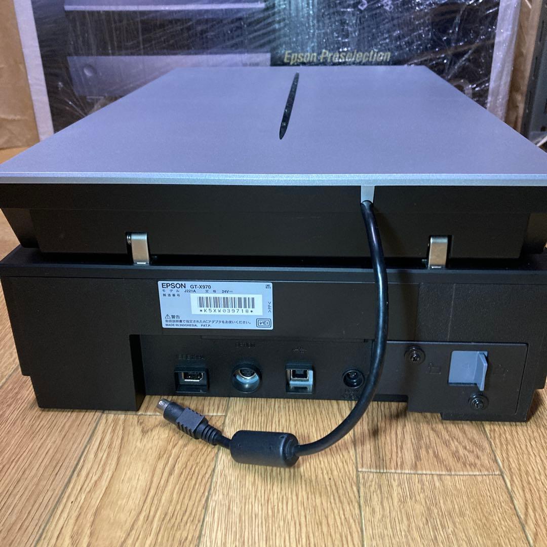 エプソン GT-X970 高性能スキャナー フィルムホルダー フォトショ付 良品