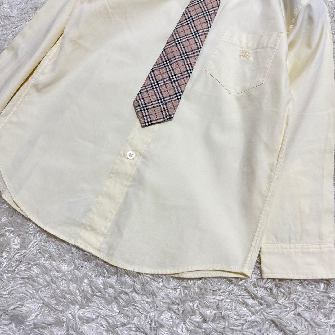 BURBERRY LONDON 男児 フォーマル シャツ ネクタイセット 120