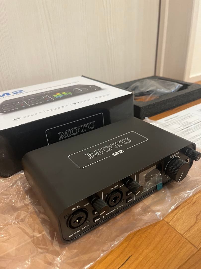 本日のみ値下げ【完品・美品】MOTU M2 オーディオインターフェース