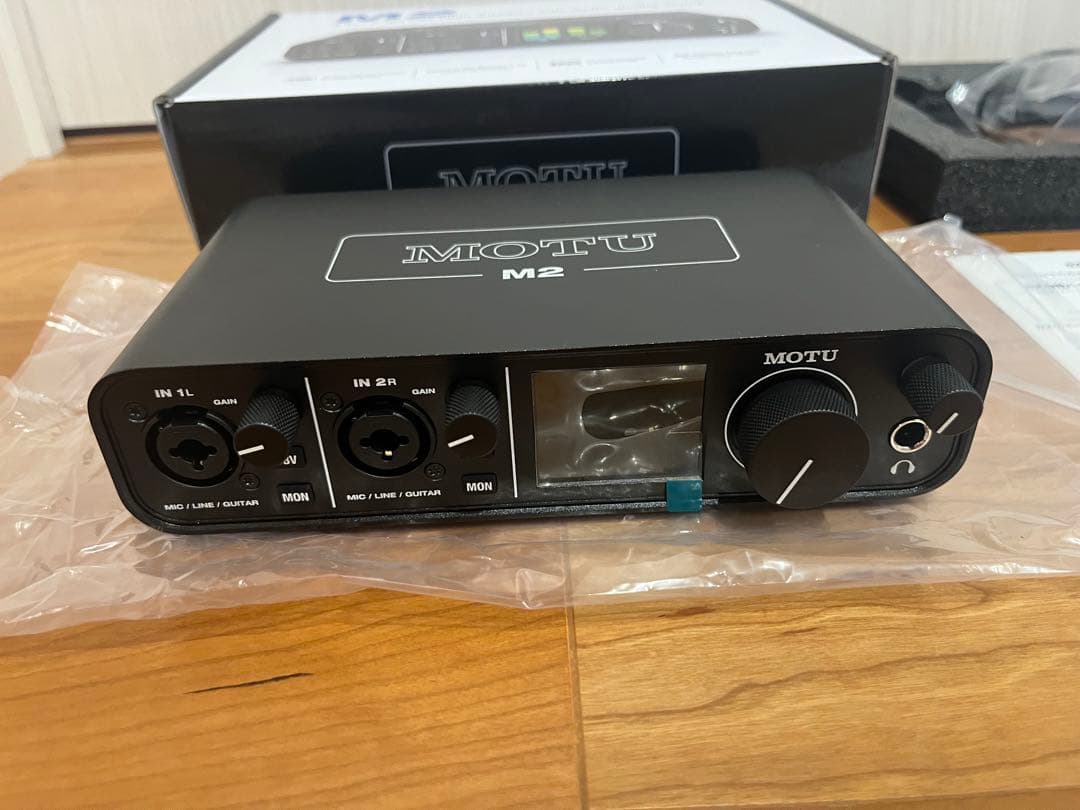 本日のみ値下げ【完品・美品】MOTU M2 オーディオインターフェース