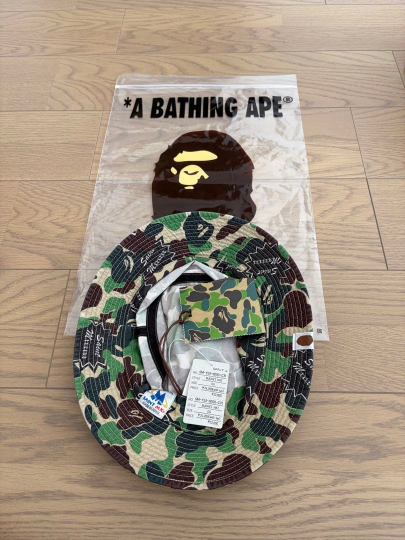 セントマイケル❌ベイシングエイプ❌バケットハット