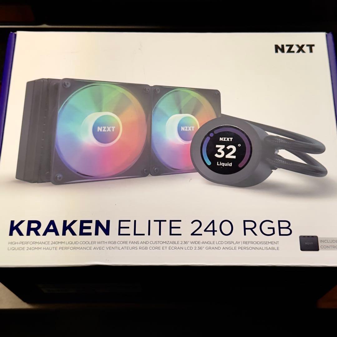 NZXT Kraken Elite 240 RGB 水冷クーラー