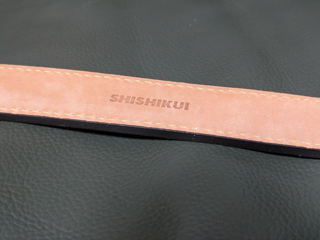 【最終値下げ】THE SHISHIKUI ベルト Suede b M/L