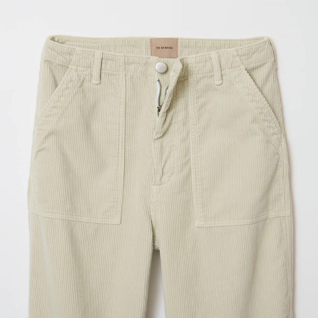 SHISHIKUI / 新品・未使用 CORDUROY BAKER CREAM