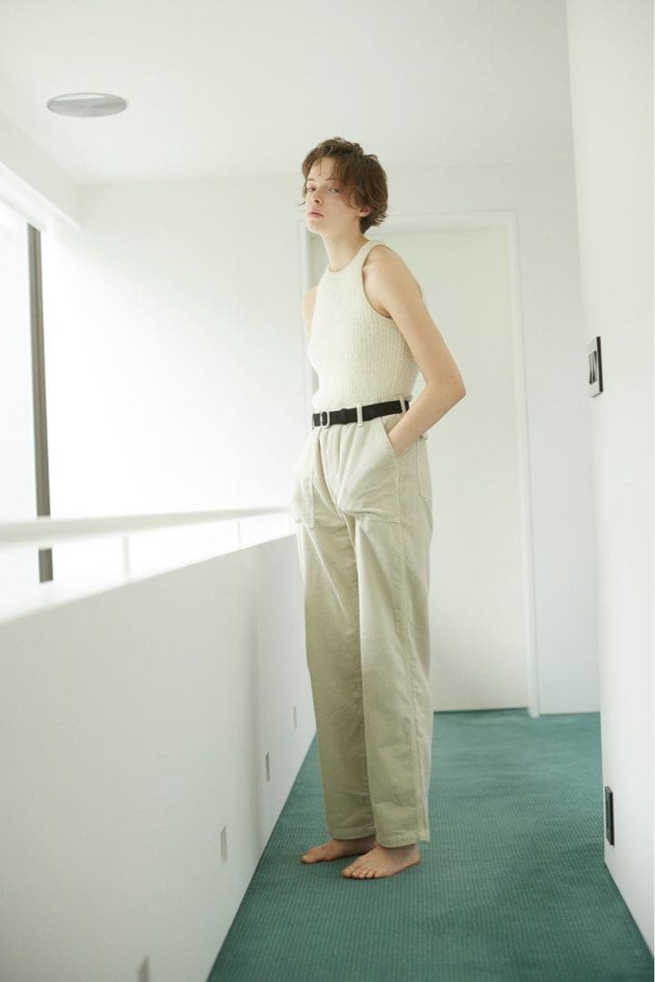 SHISHIKUI / 新品・未使用 CORDUROY BAKER CREAM