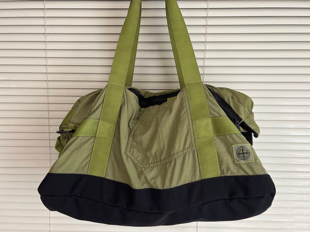 【STONE 】 トートバッグ オリーブグリーン