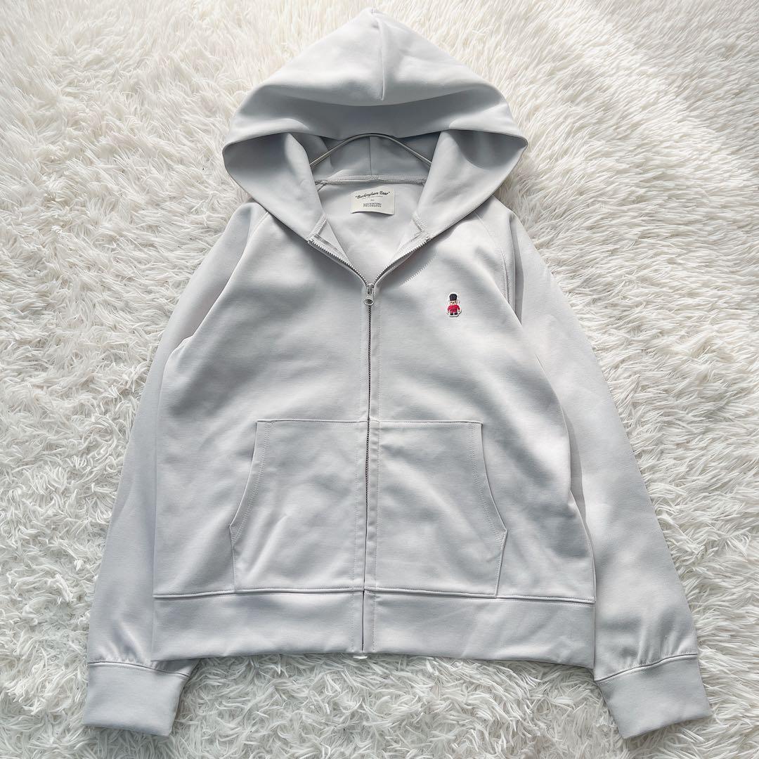 【美品】完売品 マッキントッシュ パーカー バッキンガムベア フード グレー M