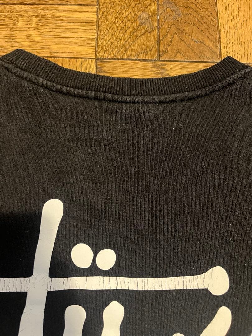 Stussy ステューシー　ブラック　トレーナー スウェット　Lサイズ