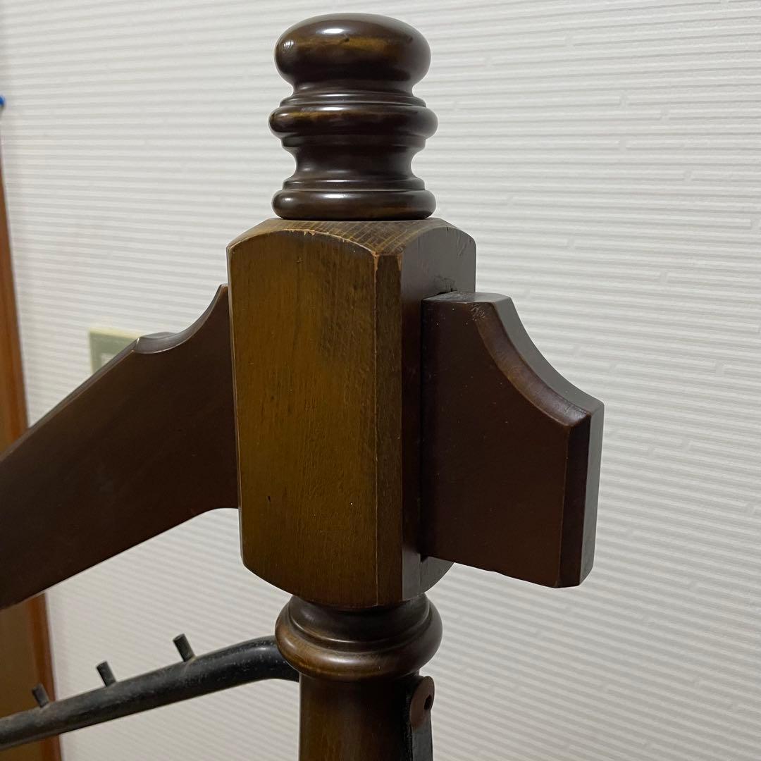 アンティーク　コートハンガー　ウォルナット