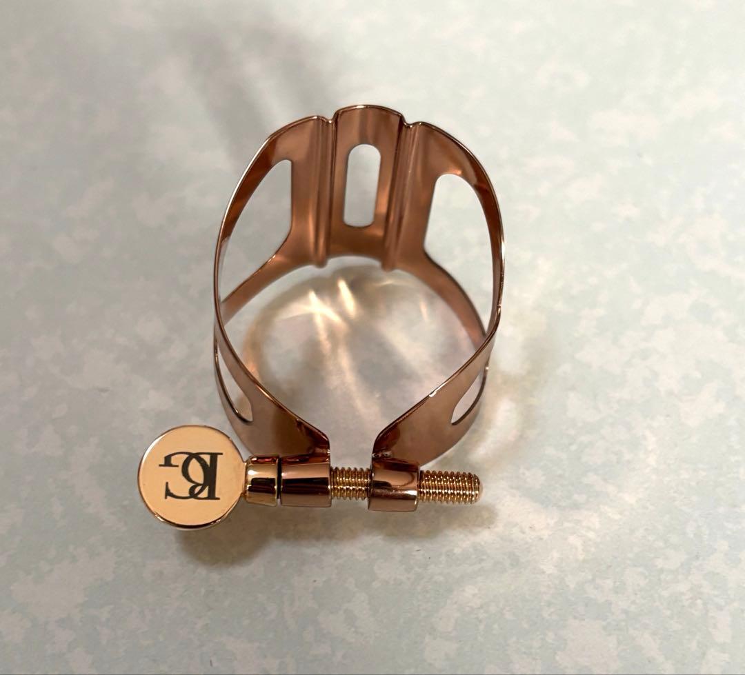 BG トラディションローズゴールド　バリトンサックスリガチャー 【美品】