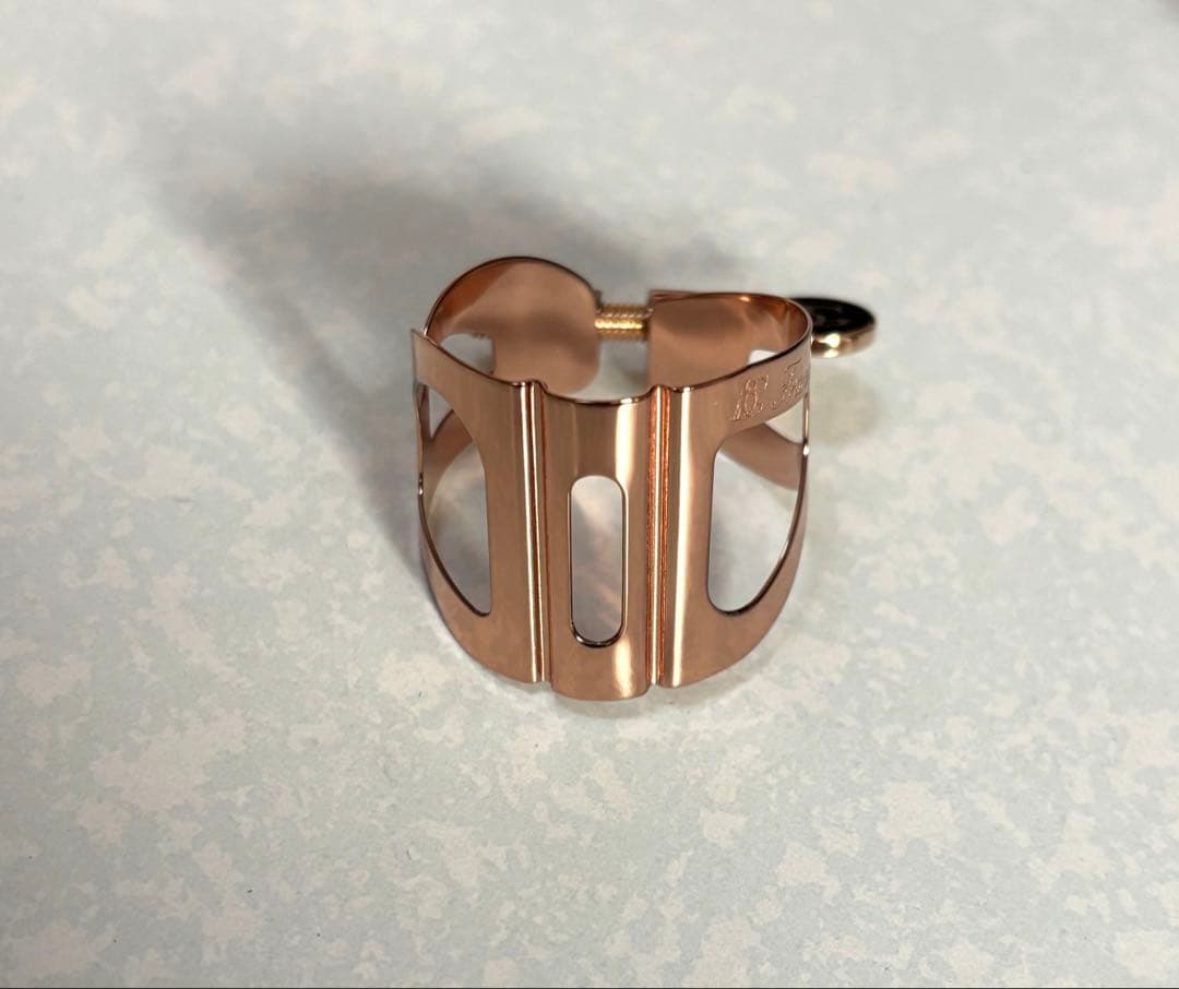 BG トラディションローズゴールド　バリトンサックスリガチャー 【美品】