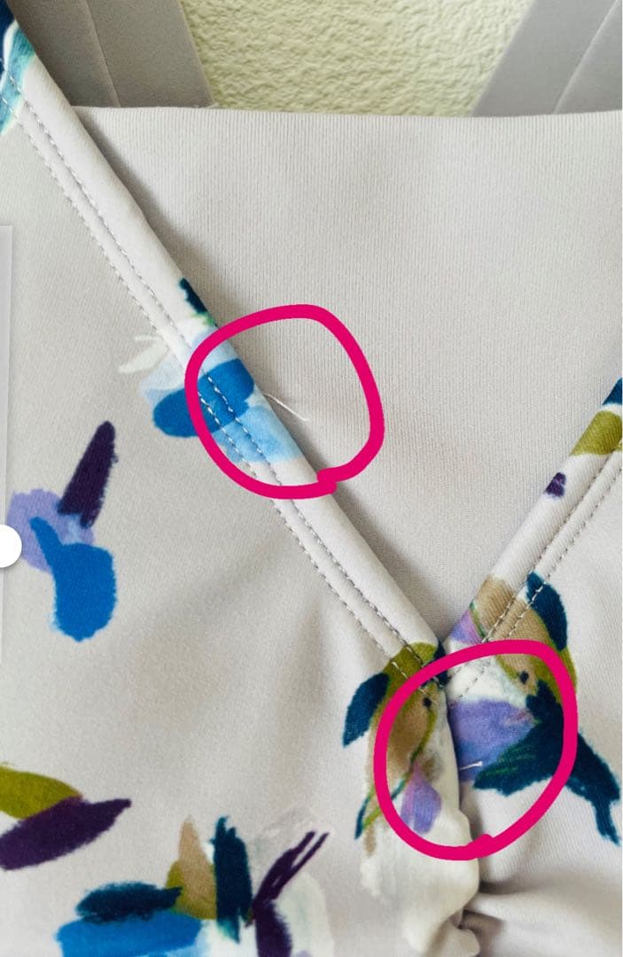 SUKALA ローズプリントプリーツタンクトップ　 Mサイズ