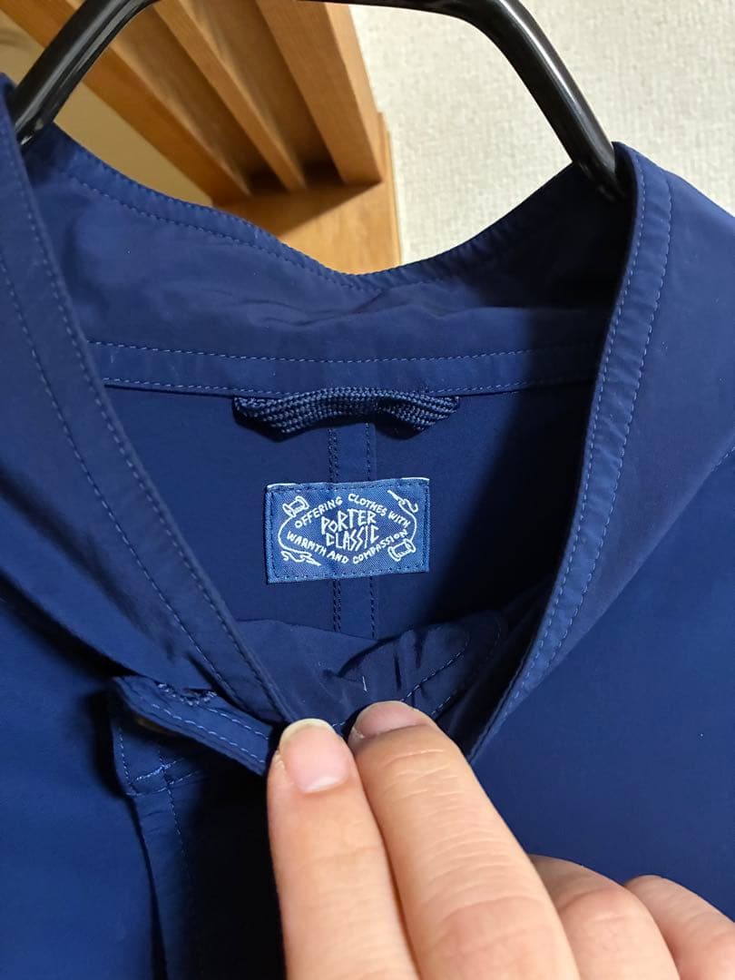 ポータークラシック　スーパーナイロン ストレッチ ミリタリーコート