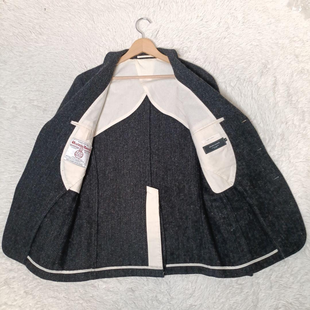美品■BEAMS LIGHTS × HarrisTweed テーラードジャケット
