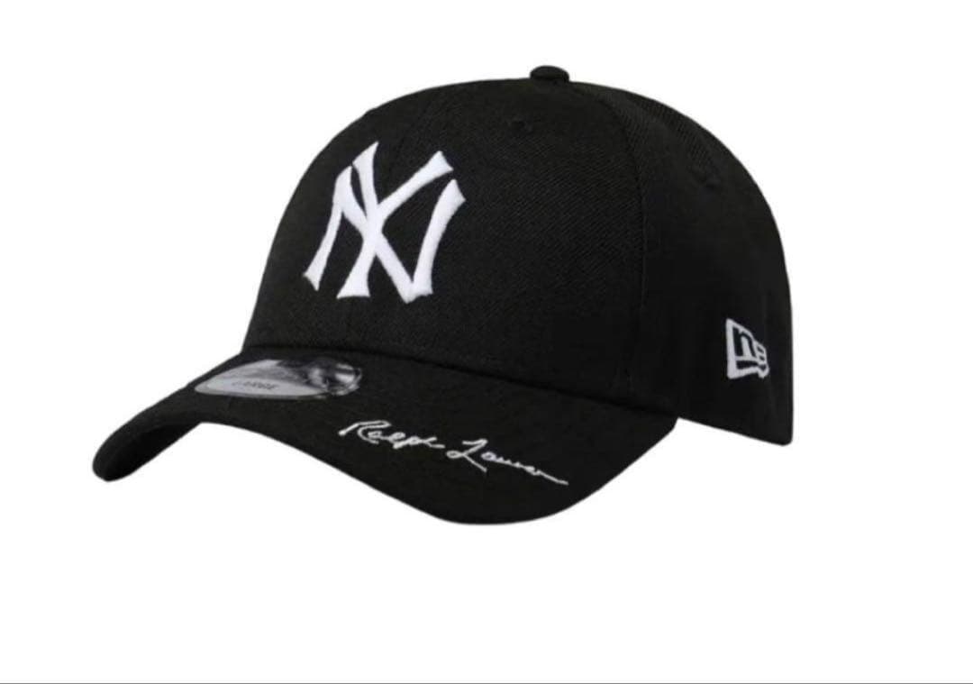 ブラック　RALPH LAUREN YANKEES ラルフローレン　キャップ