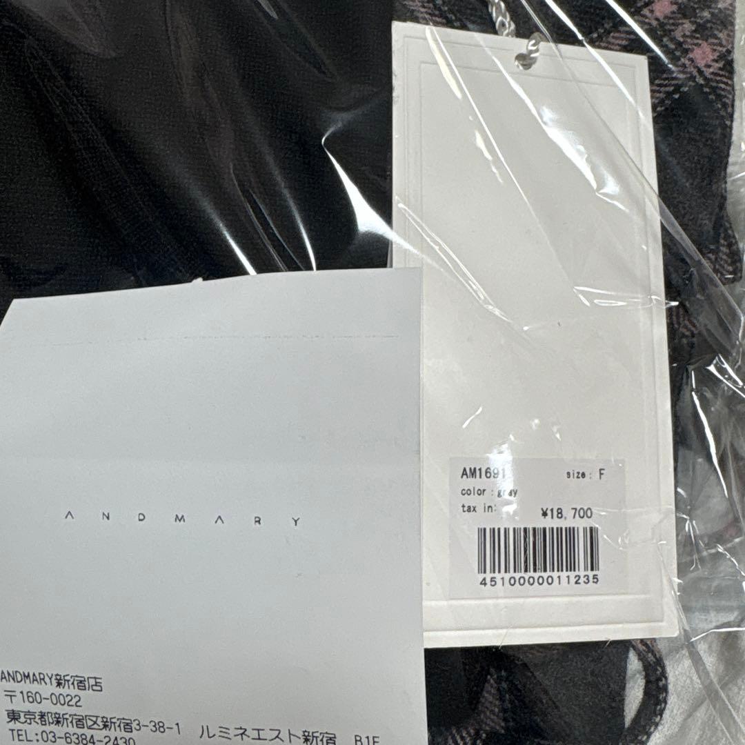 ♡ Andmary Selena check mini dress