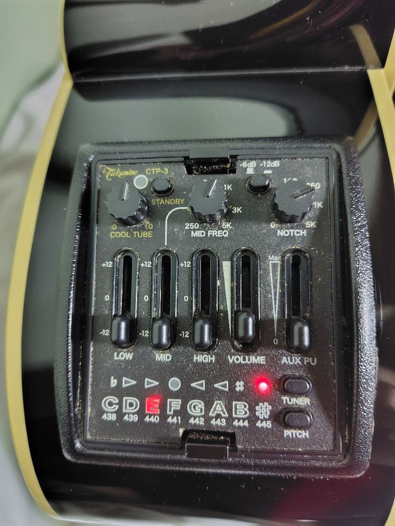 TAKAMINE TDP561C BL（エレアコ）＋ハードケース付き