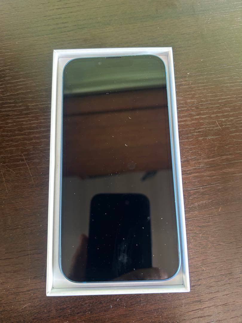 Apple iPhone 13 青 128GB バッテリー100%