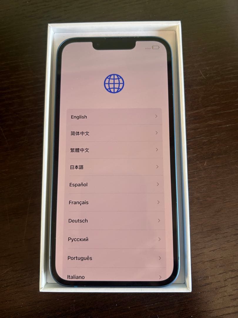 Apple iPhone 13 青 128GB バッテリー100%