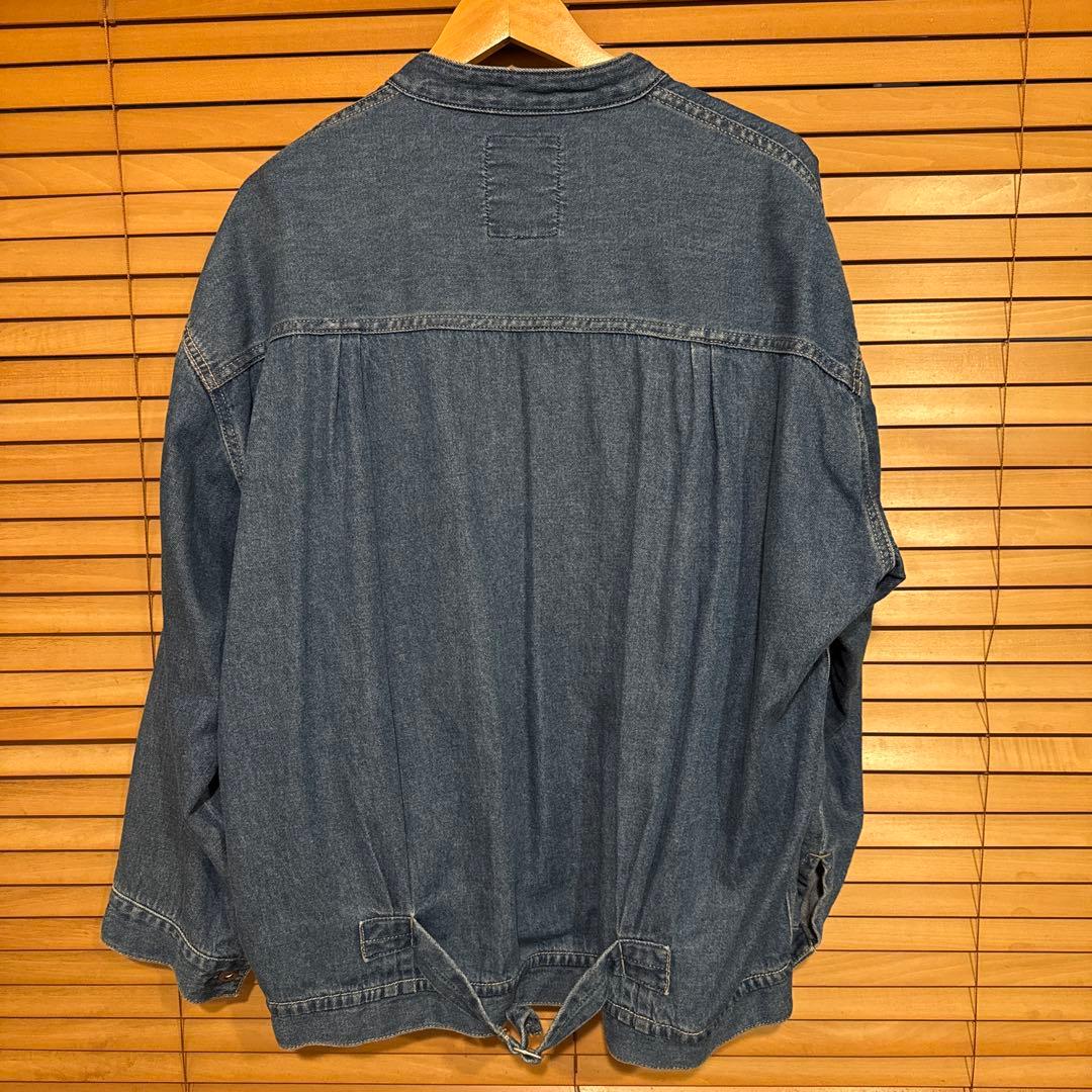 ゴーヘンプ　デニムジャケット　カバーオール　M