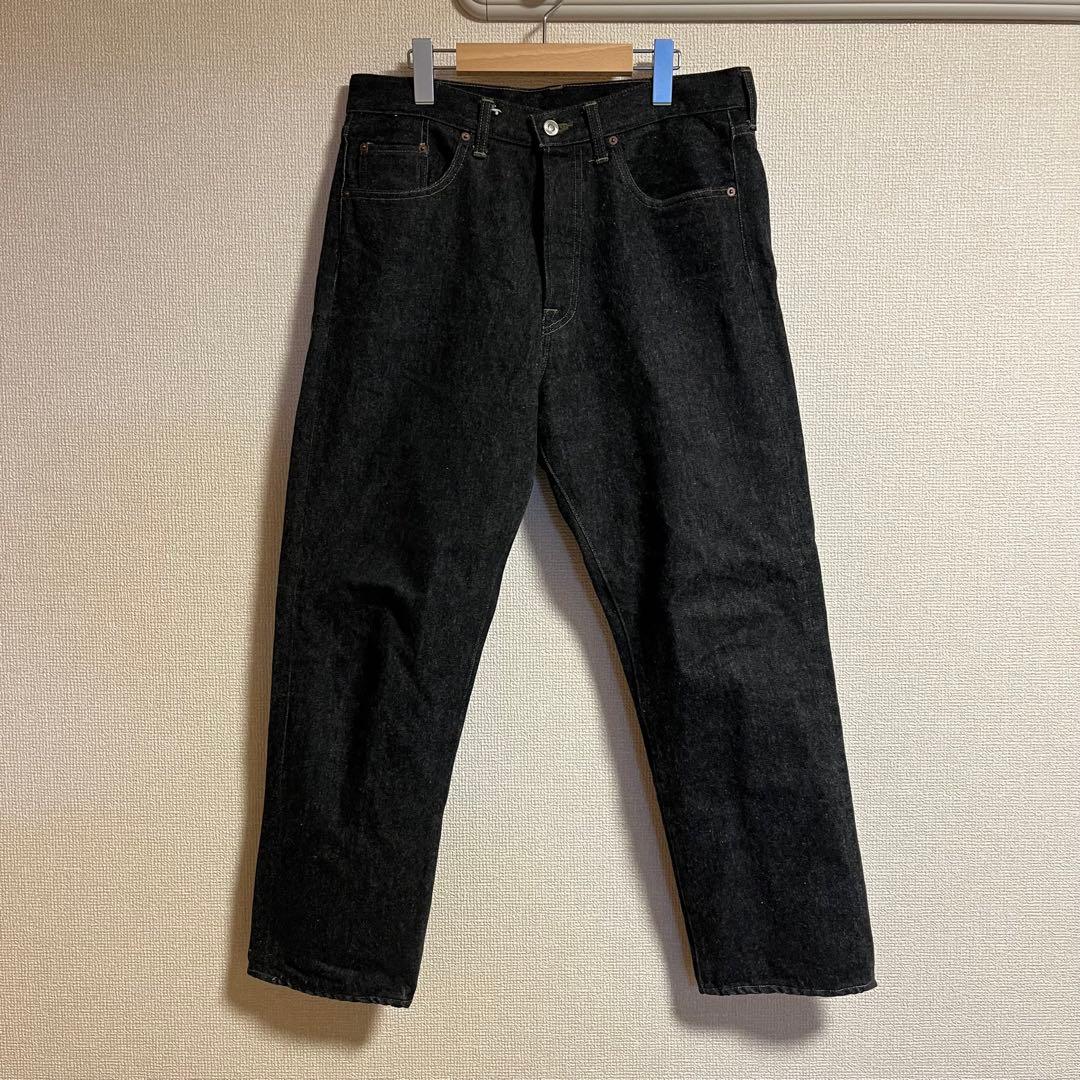 a.presse black washed denim アプレッセ　デニム