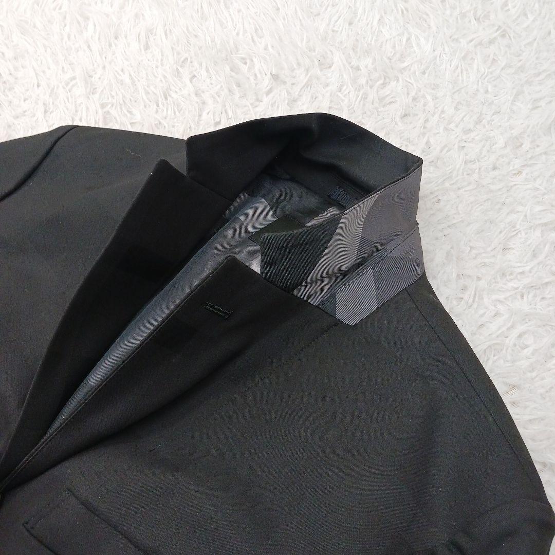 ✨極美品✨ブラックレーベル　セットアップ シャドーチェック　ブラック　サイズM