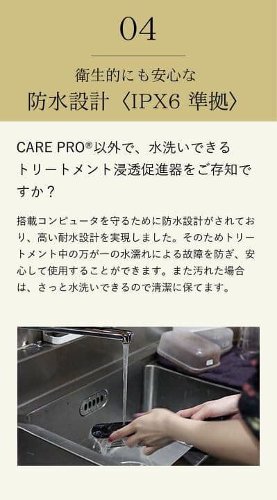 最終値下げ【新品・未使用・即購入OK】CARE PRO 超音波アイロン