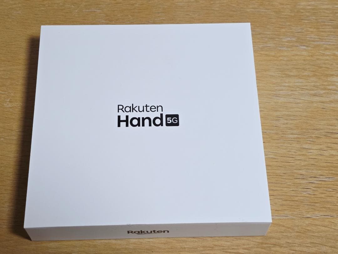 【新品/未使用】Rakuten Hand 5G P780 レッド