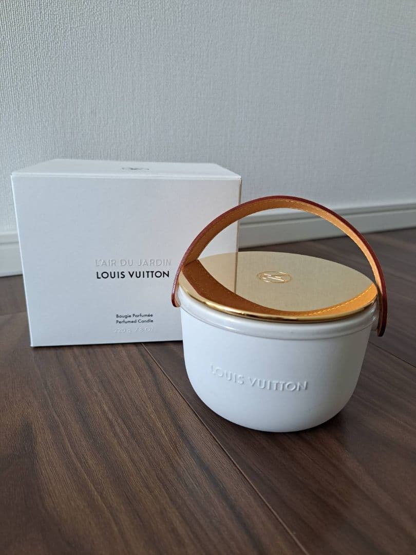 LOUIS VUITTON アロマキャンドル ロウソク インテリア ホワイト系