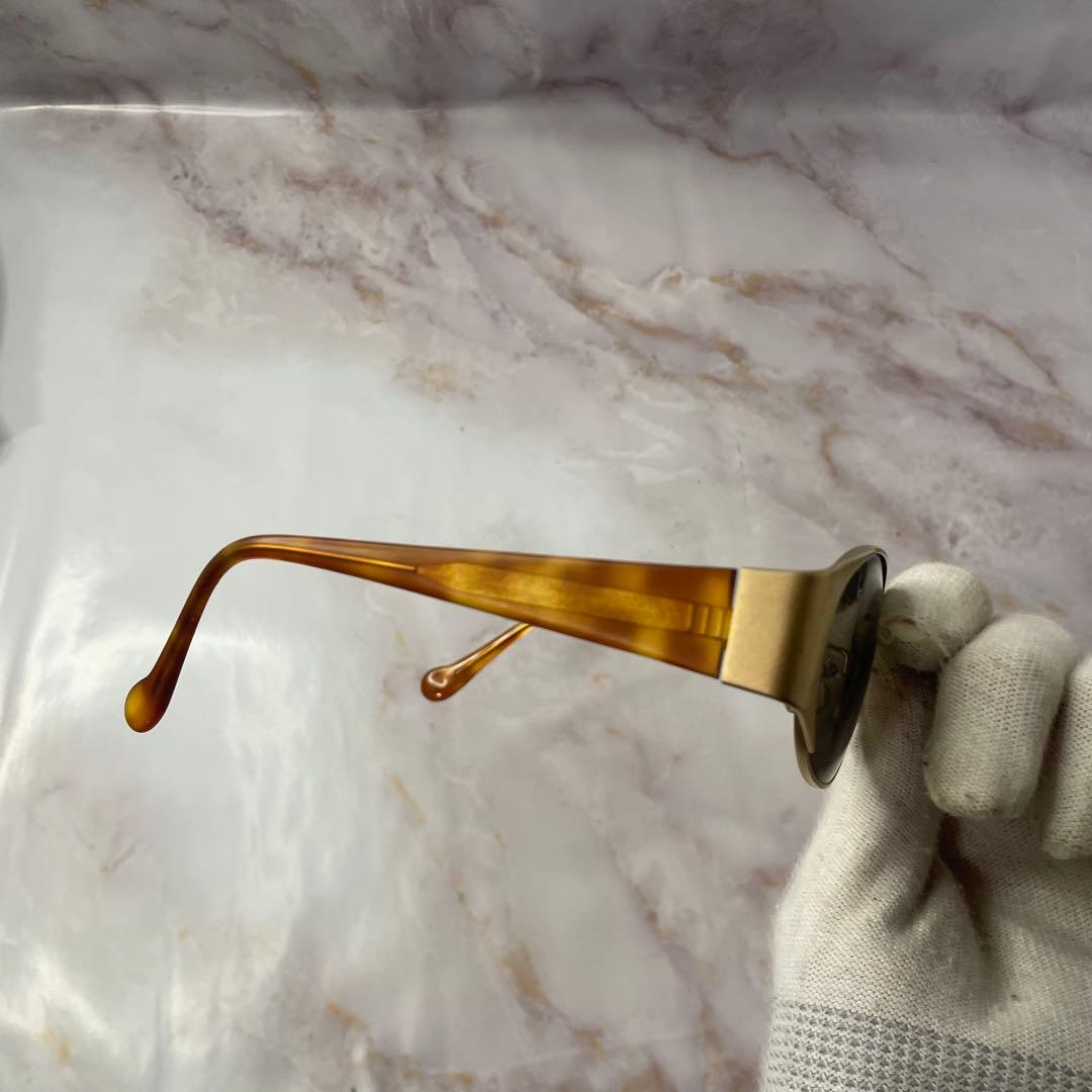 celine セリーヌ オーバル 鼈甲 y2k アンティーク レトロ サングラス