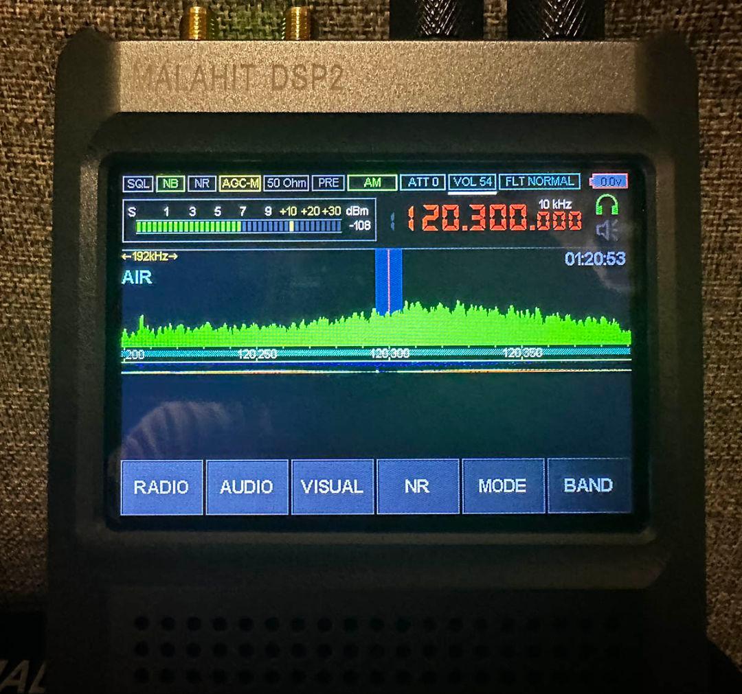 Malahit-DSP2、sdrラジオ