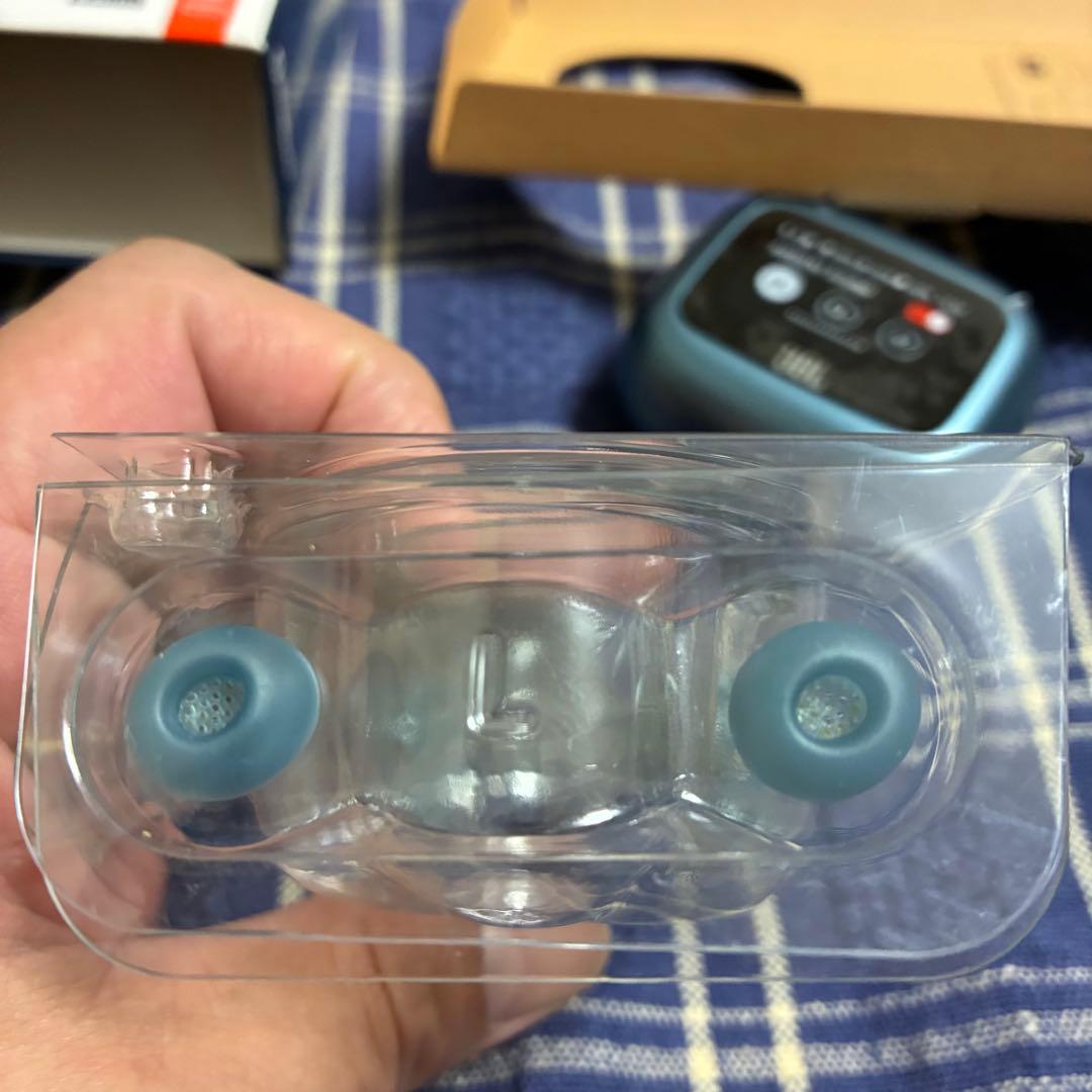 JBL LIVE BEAM 3 ワイヤレスイヤホン ブルー