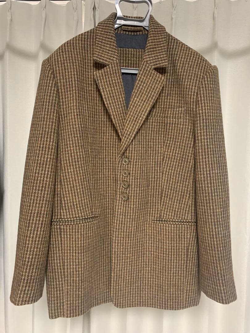 TODAYFUL(トゥデイフル) WOOL100% CHECK JACKET