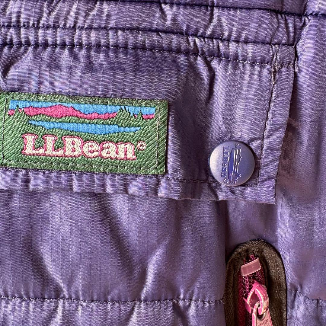 GanL.L.Beanヴィンテージプリマロフトジャケット　ハーフジップ