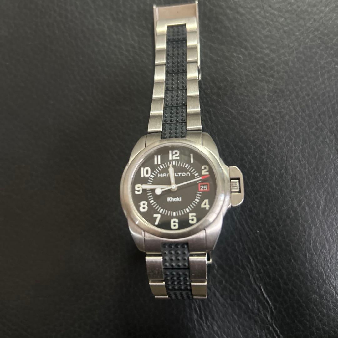 Hamilton の時計 ブラック