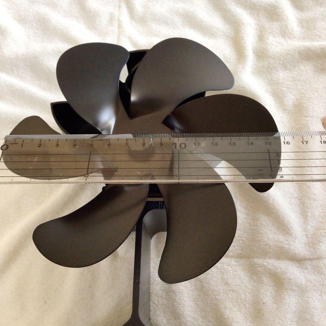 暖房用送風機 暖炉 ブラック 送風ファン 卓上扇風機 高温耐性