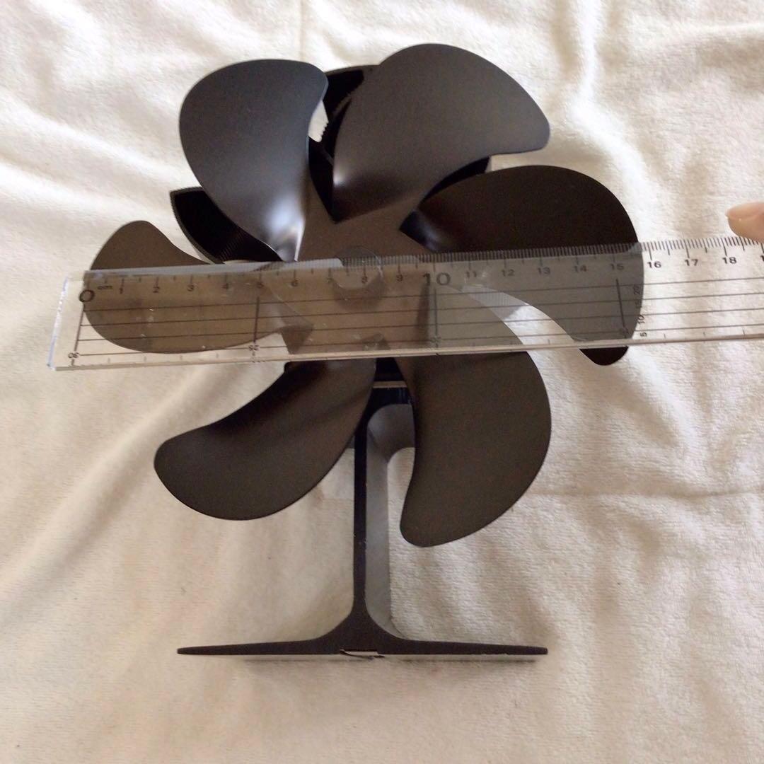 暖房用送風機 暖炉 ブラック 送風ファン 卓上扇風機 高温耐性