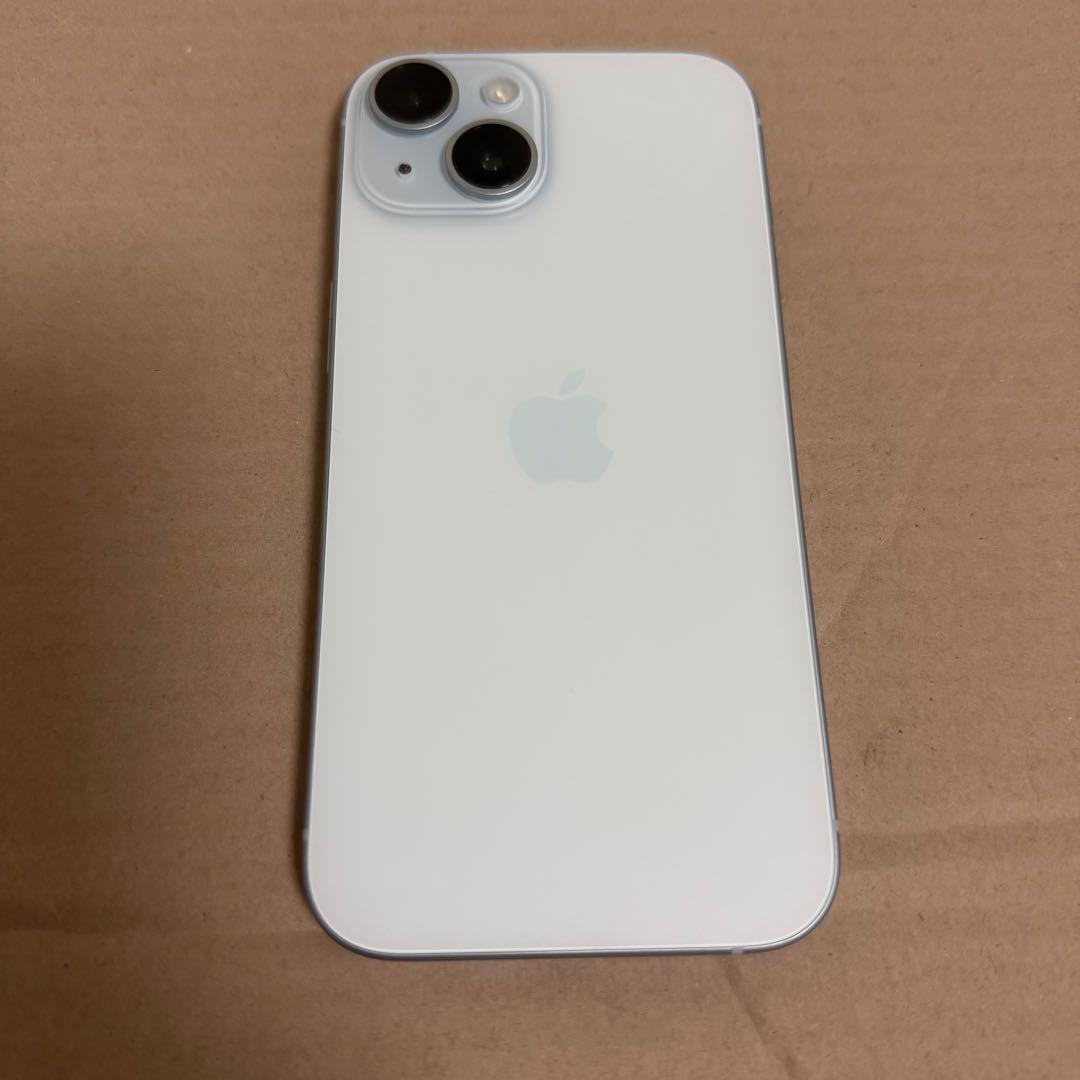 【美品】iPhone 15 ブルー 128GB 本体のみ