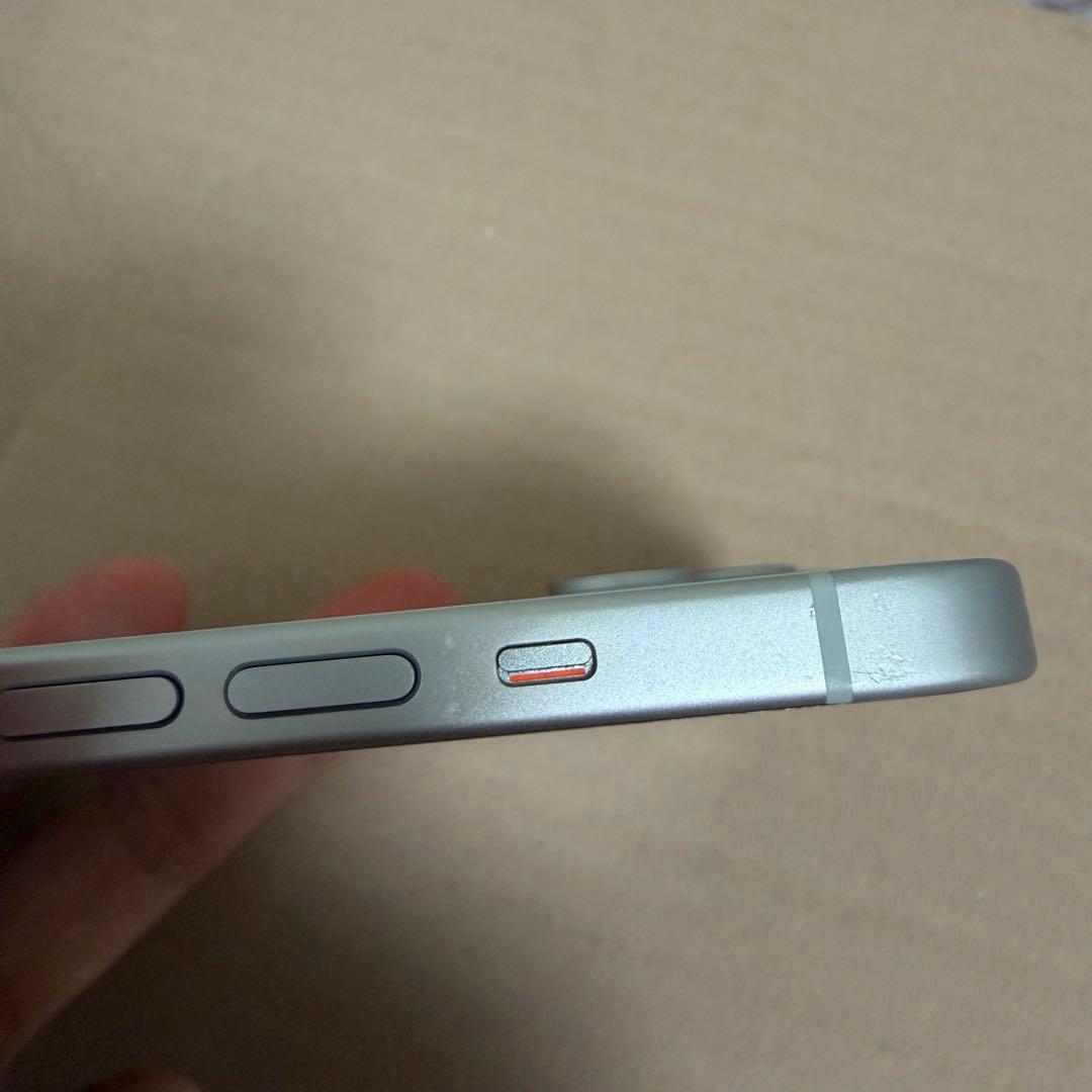 【美品】iPhone 15 ブルー 128GB 本体のみ