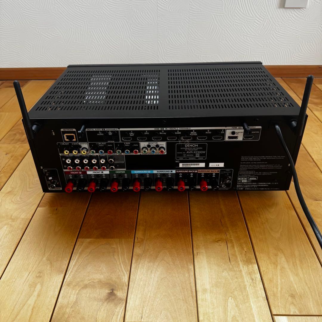 DENON AVアンプ AVR-X2300W