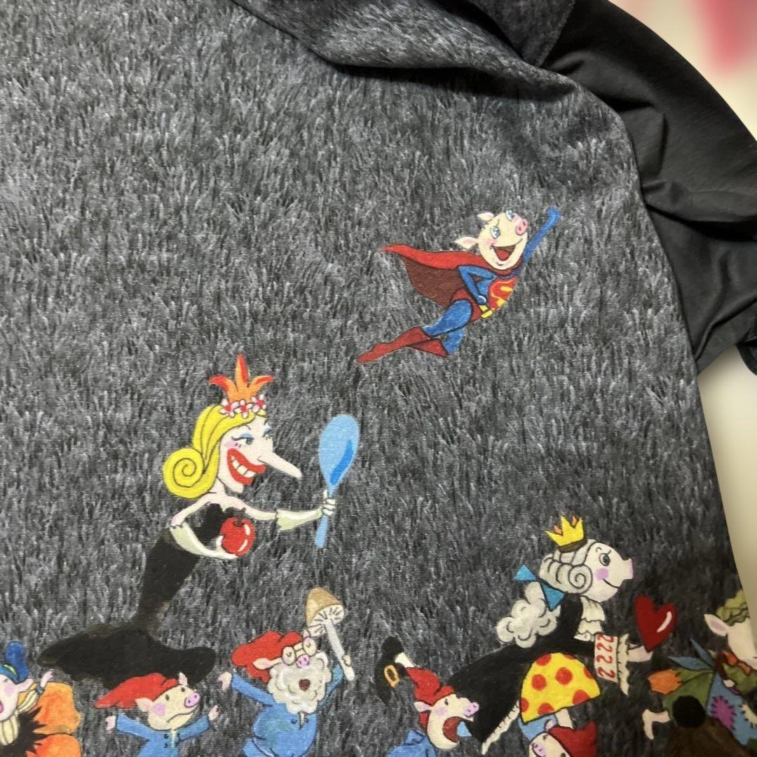 ★アルベロベロ❣️チュニック丈ワンピース（カットソー素材）