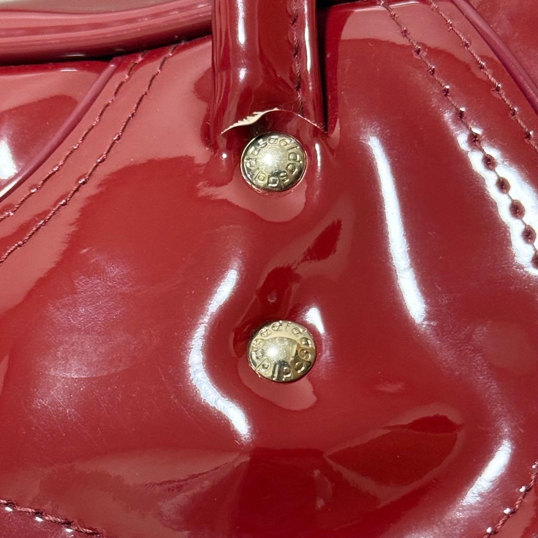 【adidas】超希少　アディダス　70s 80s エナメルボストンバッグy2k