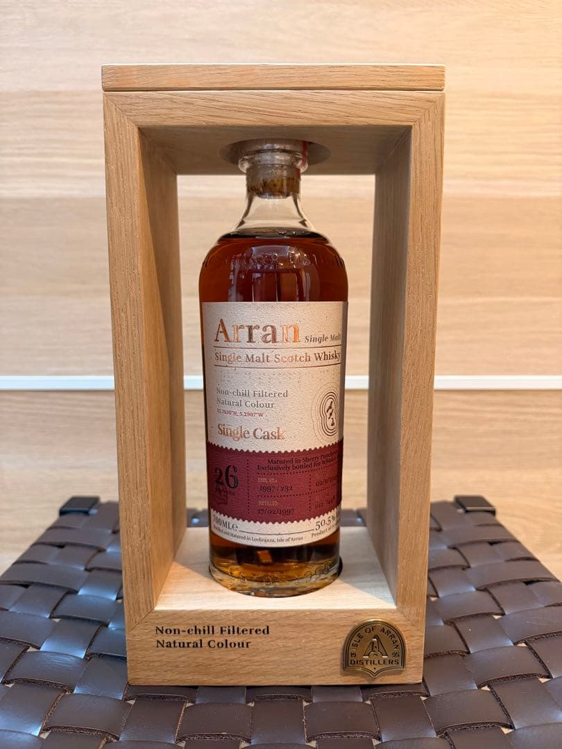 日本限定 アラン 1997 26年 シェリーパンチョン シングルカスク