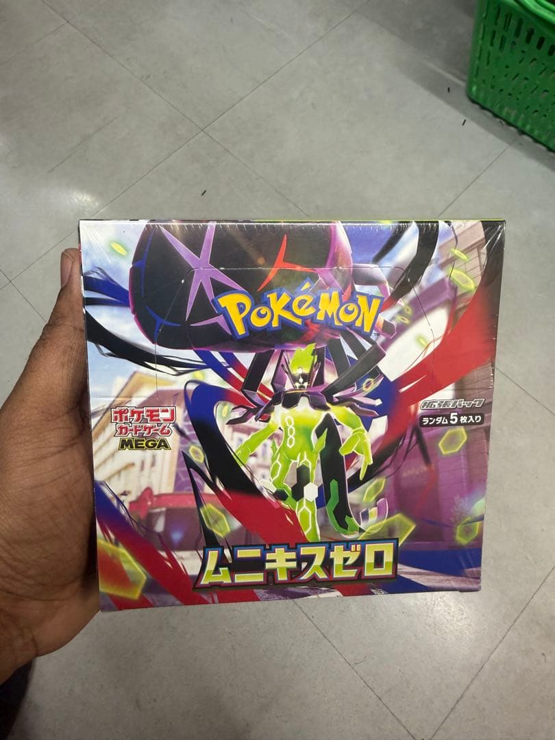 ポケモンカードゲーム ムニキスゼロ 3 box srink wraped