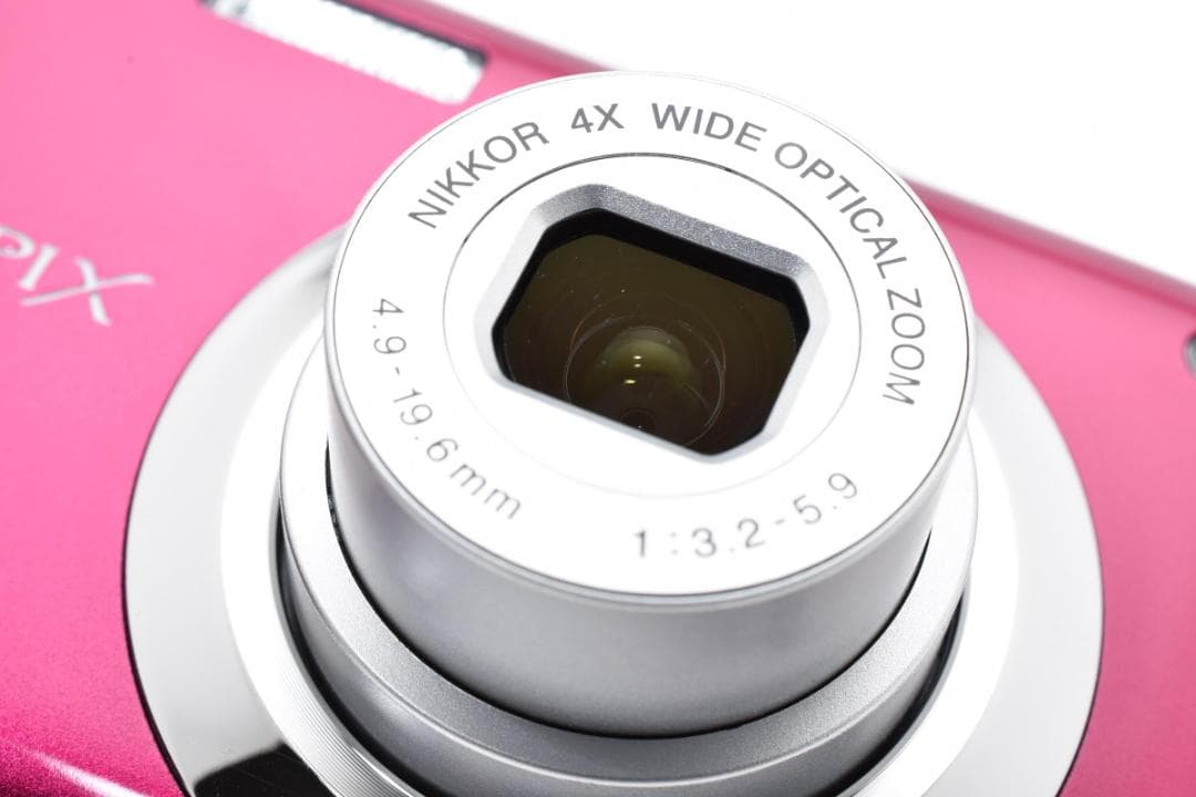《 美品 》　ニコン　Nikon COOLPIX S4000 パープル　動作OK