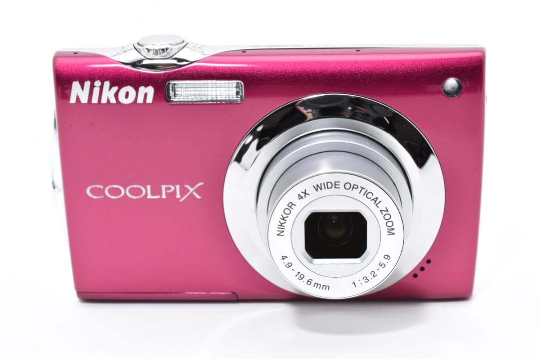 《 美品 》　ニコン　Nikon COOLPIX S4000 パープル　動作OK