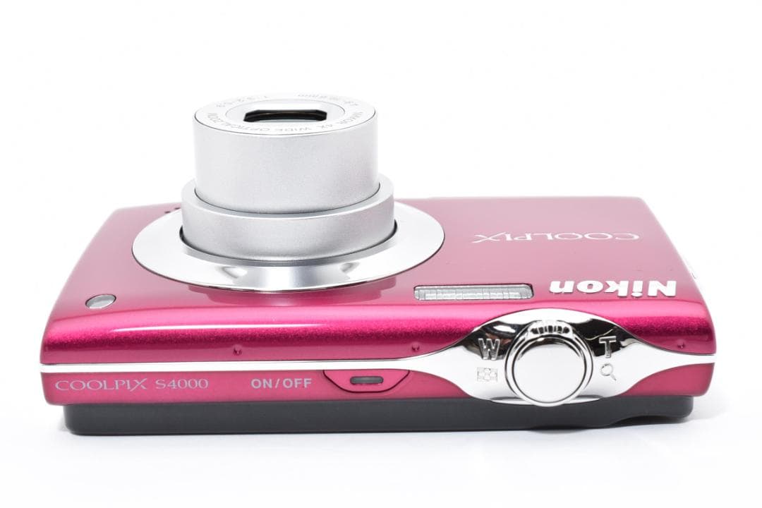 《 美品 》　ニコン　Nikon COOLPIX S4000 パープル　動作OK